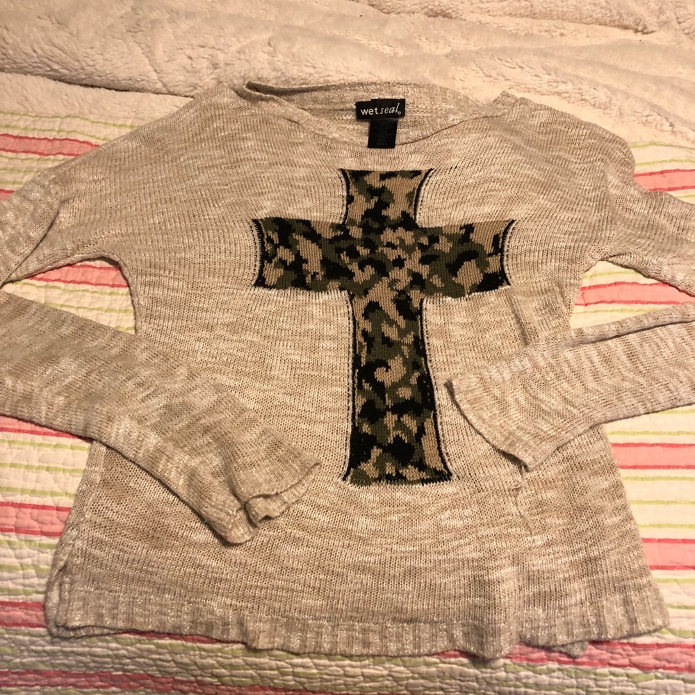 Cross Sweater